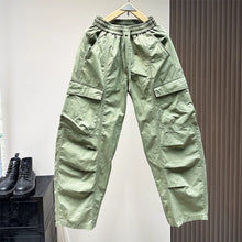 Load image into Gallery viewer, American Loose Straight Wide-leg Scimitar Overalls