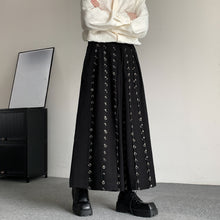Load image into Gallery viewer, Buttoned Loose Wide-leg Culottes