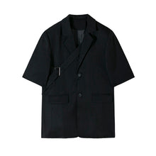 Load image into Gallery viewer, Summer Loose Suit Jacket Thin Casual Shorts Two-piece Set
