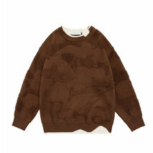 Load image into Gallery viewer, Fake Two-piece Round Neck Pullover Sweater