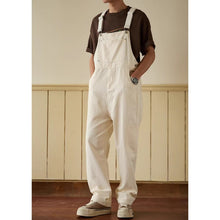 Load image into Gallery viewer, Retro Loose-Fit Casual Workwear Cargo Overalls
