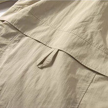 Load image into Gallery viewer, Thin Mid-length Warm Quilted Lapel Windbreaker Jacket