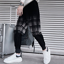 Load image into Gallery viewer, Plaid Nine-point Harem Pants