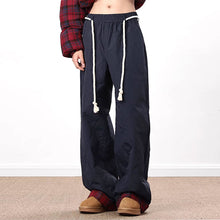 Load image into Gallery viewer, Vintage Plaid Patchwork Cotton Wide-leg Pants