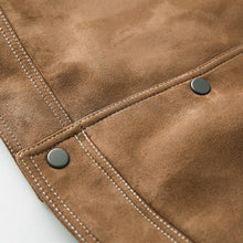 Load image into Gallery viewer, Suede Vintage Plus Velvet Warm Jacket
