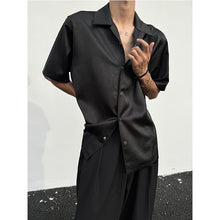 Load image into Gallery viewer, Ice Silk Casual Loose Short-Sleeved Shirt