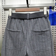 Load image into Gallery viewer, Autumn and Winter Thick Straight Harem Pants