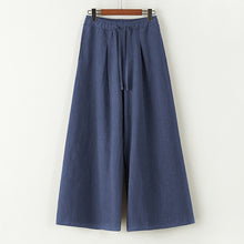 Load image into Gallery viewer, Linen Loose Slouchy Wide-leg Pants