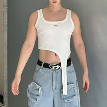 Load image into Gallery viewer, Navel-baring Short Tight Tank Vest