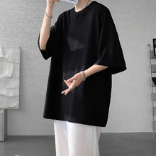 Load image into Gallery viewer, V-neck Ice Silk Loose Short-sleeved T-shirt