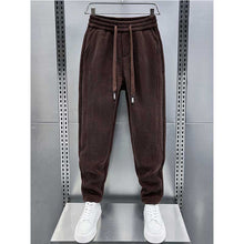 Load image into Gallery viewer, Corduroy Fleece Casual Loose Sports Pants