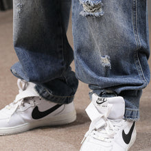 Load image into Gallery viewer, Retro Straight Loose Workwear Denim Overalls