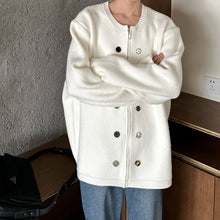 Load image into Gallery viewer, Loose Buttoned Sweater Jacket