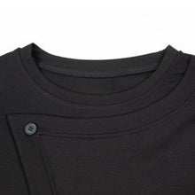 Load image into Gallery viewer, Crew Neck Loose Patchwork Casual Shirt