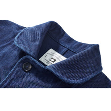 Load image into Gallery viewer, Indigo Dyed Lapel Washed Jacket