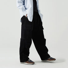 Load image into Gallery viewer, American Retro Loose Cotton Corduroy Trousers