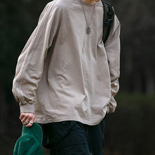 Load image into Gallery viewer, Loose Washed Crew Neck Casual Sweatshirt