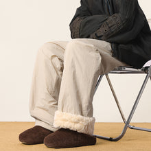 Load image into Gallery viewer, Thick Lining Straight Cotton Pants