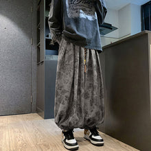 Load image into Gallery viewer, Retro Jacquard Cropped Wide-leg Pants