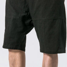 Load image into Gallery viewer, Cotton and Linen Loose Elastic Waist Shorts