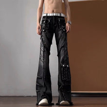 Load image into Gallery viewer, American Slim-fit Washed Bootcut Jeans