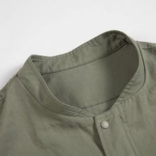 Load image into Gallery viewer, Retro Japanese Style Stand-up Collar Zip-up Jacket
