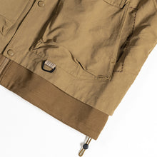 Load image into Gallery viewer, Stand Collar Fake Two Piece Loose Jacket