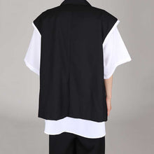 Load image into Gallery viewer, Casual Thin Sleeveless Suit Jacket Draped Loose Pants Two-piece Set