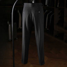 Load image into Gallery viewer, Italian Casual Paris Buckle Straight Business Trousers