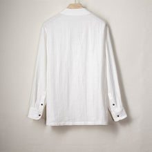 Load image into Gallery viewer, Cotton and Linen Button Casual Shirt