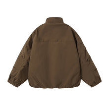 Load image into Gallery viewer, Retro Loose-fitting Thick Stand-up Collar Jacket