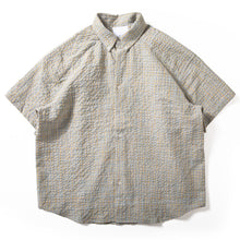 Load image into Gallery viewer, Contrast Color Loose Casual Short Sleeve T-shirt