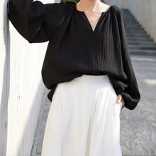 Load image into Gallery viewer, Pullover Loose Cover-up Shirt