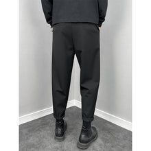 Load image into Gallery viewer, Black Casual Pencil Pants