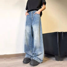 Load image into Gallery viewer, Loose Straight High Wide-leg Trousers