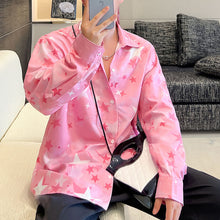 Load image into Gallery viewer, Pink Star Print Shirt