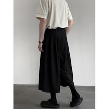Load image into Gallery viewer, Wide-leg Cropped Casual Trousers
