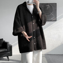 Load image into Gallery viewer, Cuban Collar Thin Short Sleeve Shirt