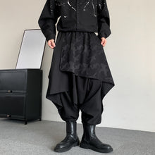 Load image into Gallery viewer, Printed Irregular Culottes Harem Pants