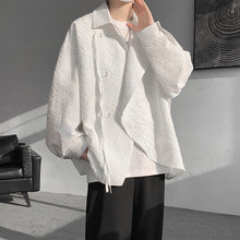 Load image into Gallery viewer, Retro Strappy Printed Loose Shirt