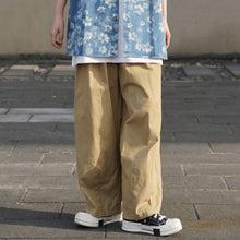 Load image into Gallery viewer, High Waist Drawstring Elasticized Wide-Leg Pants