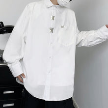 Load image into Gallery viewer, Metal Butterfly Lock Long Sleeve Shirt