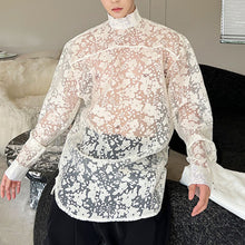 Load image into Gallery viewer, Vintage Cutout Pattern Shirt
