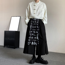 Load image into Gallery viewer, Wide Leg Pants Versatile Loose Nine-Point Pants
