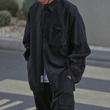 Load image into Gallery viewer, Japanese Loose Solid Color Shirt