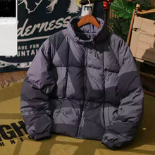 Load image into Gallery viewer, Stand Collar Loose Warm Down Jacket
