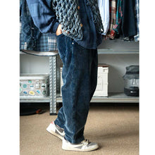 Load image into Gallery viewer, Japanese Retro Washed Corduroy Loose Overalls