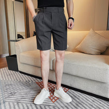 Load image into Gallery viewer, Summer Solid Color Casual Slim Fit Shorts
