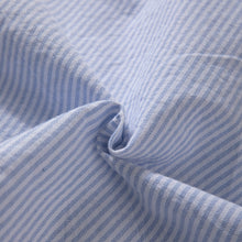 Load image into Gallery viewer, Blue Striped Cotton Loose Casual T-shirt