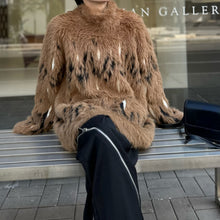 Load image into Gallery viewer, Winter Thickened Turtleneck Camel Sweater